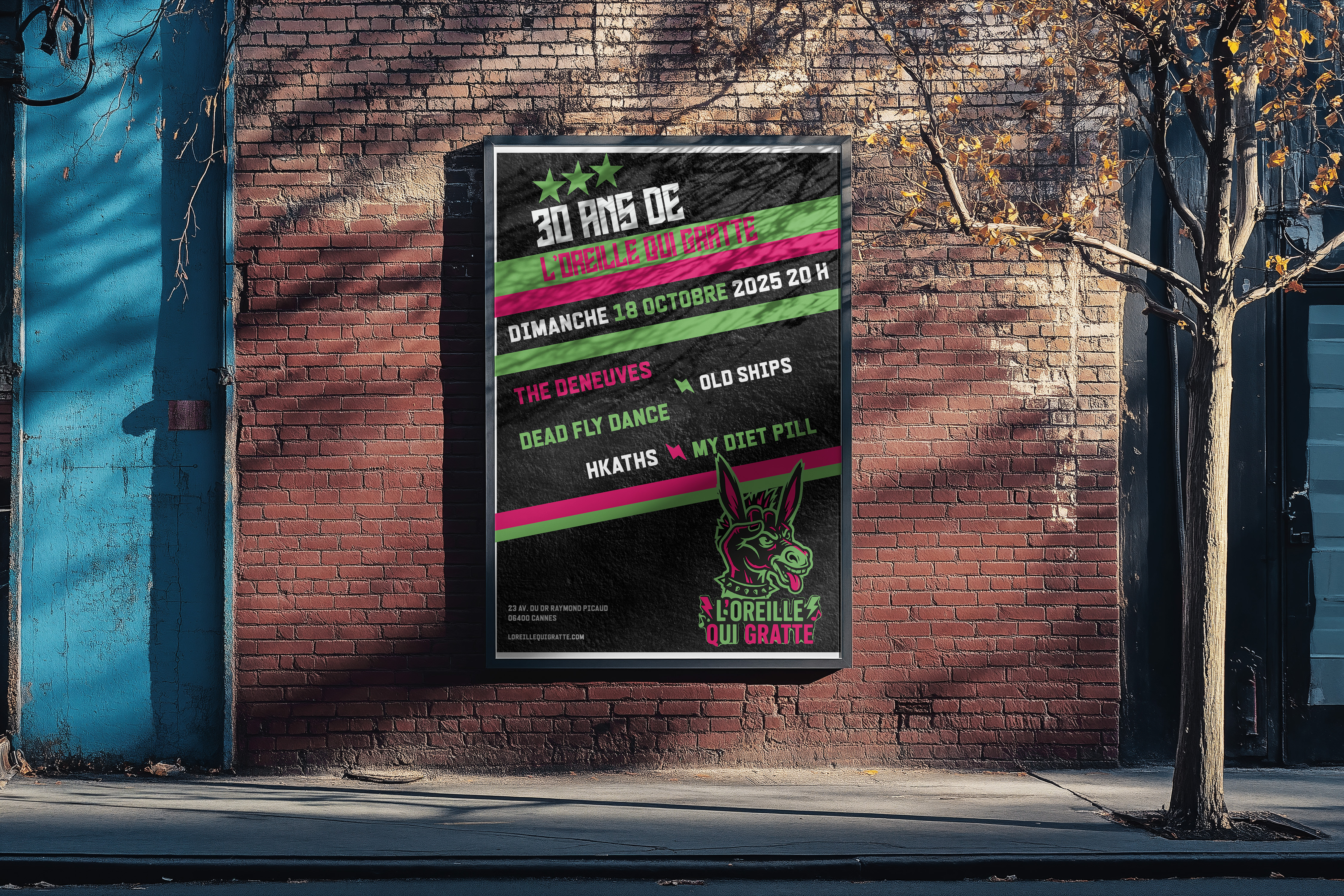 Affiche rue